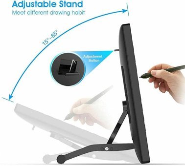 Veikk VK1560 15.6 inç Ekranlı Kalemli Kablolu Grafik Tablet Siyah