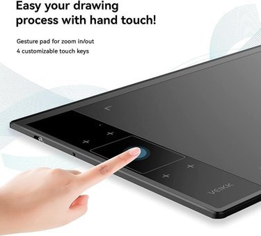 Veikk A30 11.6 inç Ekranlı Kalemli Kablolu Grafik Tablet Siyah