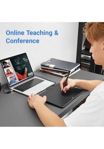 Ugee S1060W V4 11.8 inç Ekranlı Kalemli Kablolu Grafik Tablet Siyah