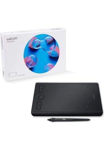 Wacom PTH460K0B Intous Pro 7.4 inç Ekranlı Kalemli Kablosuz Grafik Tablet Siyah