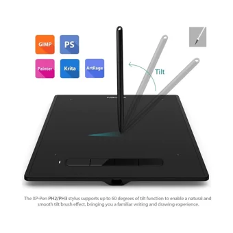 Xp Pen G960s Plus 10.8 inç Ekranlı Kalemli Kablolu Grafik Tablet Siyah