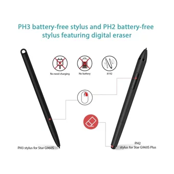 Xp Pen G960s Plus 10.8 inç Ekranlı Kalemli Kablolu Grafik Tablet Siyah