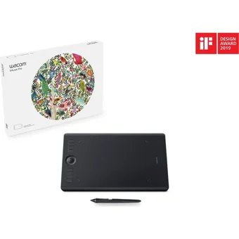 Wacom PTH-660 10.5 inç Ekranlı Kalemli Kablosuz Grafik Tablet Siyah