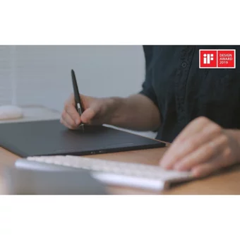 Wacom PTH-660 10.5 inç Ekranlı Kalemli Kablosuz Grafik Tablet Siyah