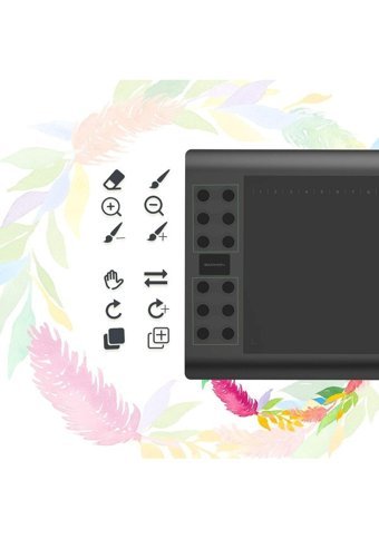 Gaomon M106K Pro 11.8 inç Ekranlı Kalemli Kablolu Grafik Tablet Siyah