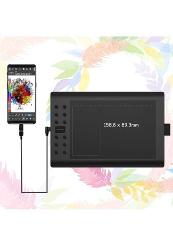 Gaomon M106K Pro 11.8 inç Ekranlı Kalemli Kablolu Grafik Tablet Siyah