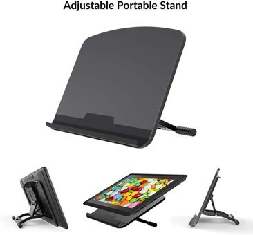 Veikk VK1560 Pro 15.6 inç Ekranlı Kalemli Kablolu Grafik Tablet Siyah