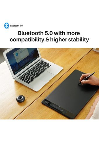 Huion Inspiroy Giano G930L 13.6 inç Ekranlı Kalemli Kablosuz Grafik Tablet Siyah