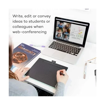 Wacom CTL6100WLE0 10 inç Ekranlı Bluetoothlu Kalemli Kablosuz Grafik Tablet Siyah