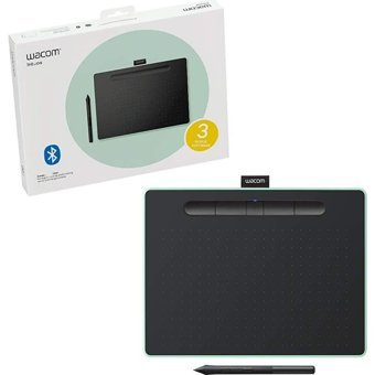 Wacom CTL6100WLE0 10 inç Ekranlı Bluetoothlu Kalemli Kablosuz Grafik Tablet Siyah
