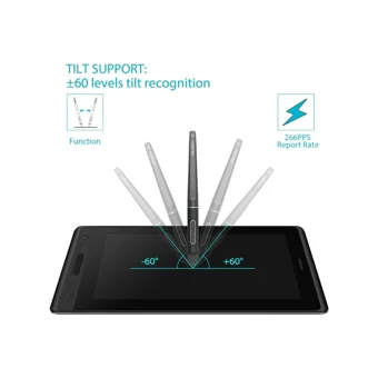Huion Kamvas Pro 11.6 inç Ekranlı Kalemli Kablolu Grafik Tablet Siyah