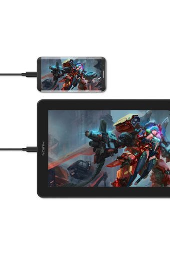 Huion Kamvas 13 13.3 inç Ekranlı Kalemli LCD Kablolu Grafik Tablet Siyah