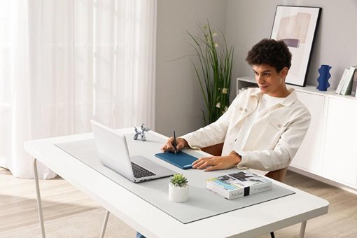 Xp Pen Deco MW 9.4 inç Ekranlı Bluetoothlu Kalemli Kablosuz Grafik Tablet Mavi