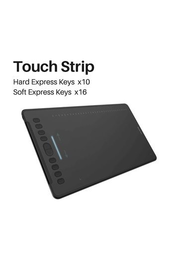 Huion Inspiroy H1161 12.9 inç Ekranlı Kalemli Kablolu Grafik Tablet Siyah