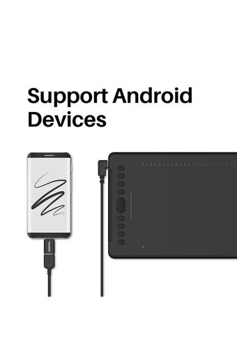 Huion Inspiroy H1161 12.9 inç Ekranlı Kalemli Kablolu Grafik Tablet Siyah