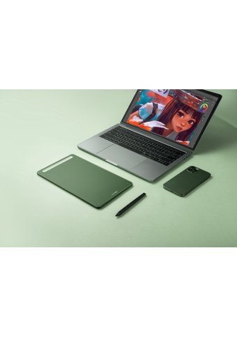 Xp Pen Deco MW 9.4 inç Ekranlı Bluetoothlu Kalemli Kablosuz Grafik Tablet Yeşil