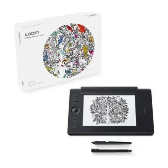 Wacom PTH-660P 10.5 inç Ekranlı Bluetoothlu Kalemli Kablosuz Grafik Tablet Siyah