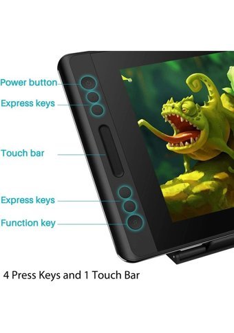 Huion Kamvas Pro 12 11.6 inç Ekranlı Kalemli Kablolu Grafik Tablet Pembe