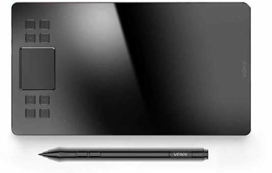 Veikk A50 11.6 inç Ekranlı Kalemli Kablolu Grafik Tablet Siyah