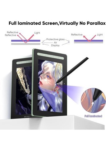 Xp Pen Artist 16 15.4 inç Ekranlı Kalemli FULL HD Kablosuz Grafik Tablet Yeşil