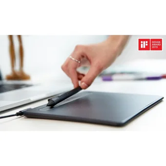 Wacom CTL-4100K-N 7 inç Ekranlı Kalemli Kablolu Grafik Tablet Siyah