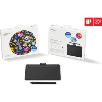Wacom CTL-4100K-N 7 inç Ekranlı Kalemli Kablolu Grafik Tablet Siyah
