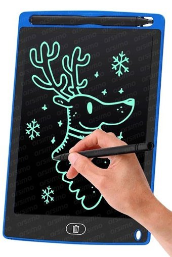 Arsimo 8.5 inç Ekranlı Kalemli Grafik Tablet Kırmızı