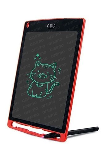 Arsimo 8.5 inç Ekranlı Kalemli Grafik Tablet Kırmızı