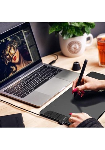 Veikk VK1060PRO V2 10.6 inç Ekranlı Kalemli Kablolu Grafik Tablet Siyah