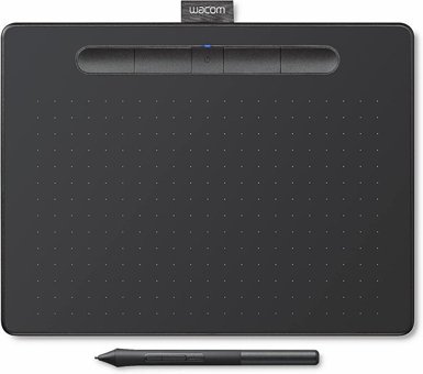 Wacom Intuos 10.5 inç Ekranlı Bluetoothlu Kalemli Kablosuz Grafik Tablet Siyah