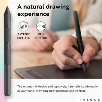 Wacom Intuos 10.5 inç Ekranlı Bluetoothlu Kalemli Kablosuz Grafik Tablet Siyah