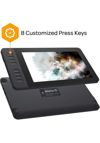 Gaomon PD1161 11.6 inç Ekranlı Kalemli FULL HD Kablolu Grafik Tablet Siyah