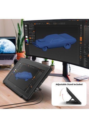 Veikk VK1560PRO 15.6 inç Ekranlı Kalemli Kablolu Grafik Tablet Siyah