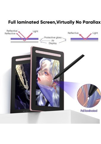 Xp Pen Artist 16 15.4 inç Ekranlı Kalemli FULL HD Kablosuz Grafik Tablet Pembe