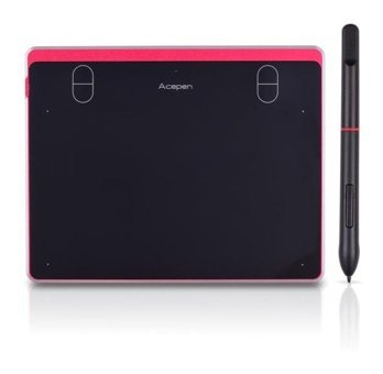 Acepen AP604 7.2 inç Ekranlı Kalemli Kablolu Grafik Tablet Siyah