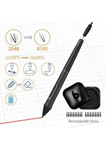 Xp Pen Artist 22 Pro 21.5 inç Ekranlı Kalemli FULL HD Kablolu Grafik Tablet Siyah