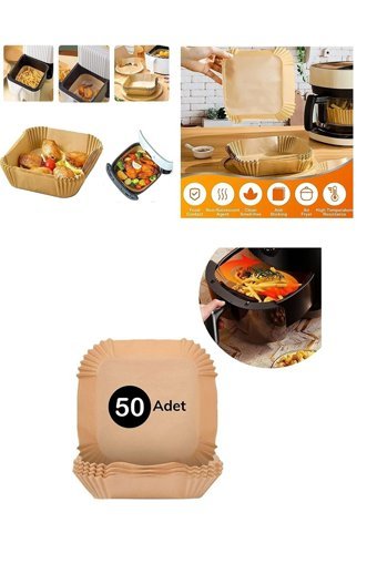 Easy Kare Aifryer Pişirme Kağıdı 100 Adet