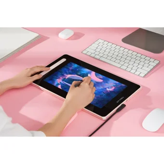 Xp Pen Artist 12 2nd Generation 11.9 inç Ekranlı Kalemli FULL HD Kablolu Grafik Tablet Pembe