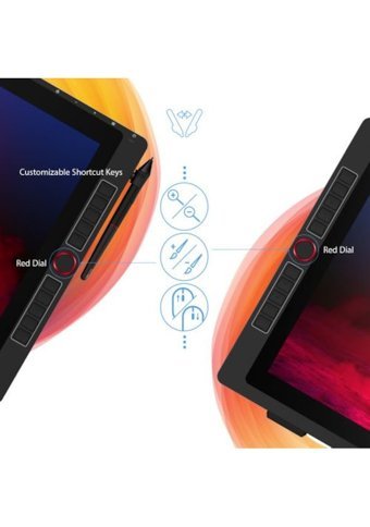 Xp Pen Artist 22R Pro 21.5 inç Ekranlı Kalemli FULL HD Kablolu Grafik Tablet Siyah