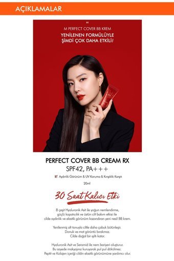 Missha Rx No.23 Karma Ciltler İçin Suya Dayanıklı Su Bazlı BB Krem