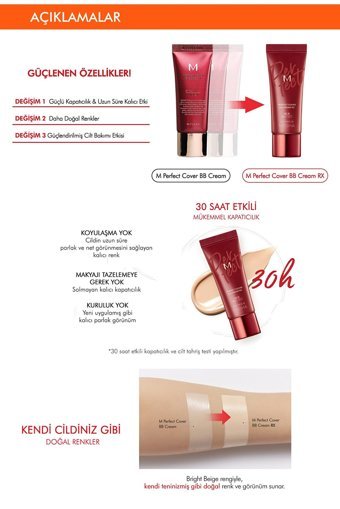 Missha Rx No.23 Karma Ciltler İçin Suya Dayanıklı Su Bazlı BB Krem