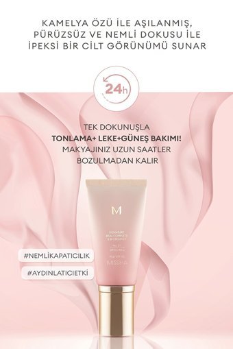 Missha Signature Real Complete Hassas Ciltler İçin Suya Dayanıklı Su Bazlı BB Krem Açık Ton