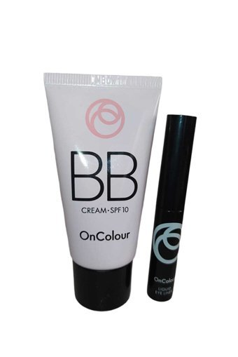 Oriflame Oncolour Tüm Ciltler İçin BB Krem Açık Ton + Oncolour Likit Eyeliner