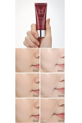 Missha Cream Ex No: 25 Karma Ciltler İçin Suya Dayanıklı Su Bazlı Işıltılı BB Krem Orta Ton