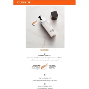 Missha Signature Wrinkle Fill-Up Suya Dayanıklı Su Bazlı BB Krem Açık Ton