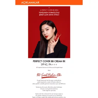 Missha M Perfect Cover No: 25 Karma Ciltler İçin Suya Dayanıklı Su Bazlı BB Krem Orta Ton