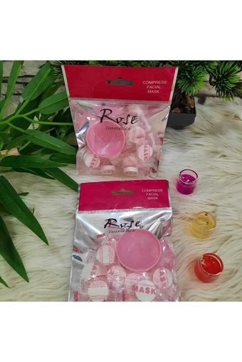 Roesıa Rose Cosmetics Sıkıştırılmış Kağıt Yüz Maskesi 8 Adet