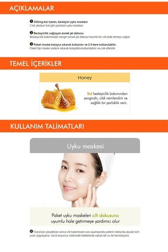Missha Pocket Pack Nemlendiricili Krem Yüz Maskesi