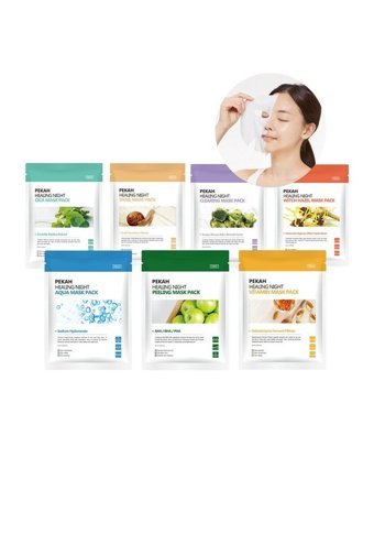 Pekah Anti-Aging Besleyici Arındırıcı Nemlendiricili Kağıt Yüz Maskesi 7 Adet