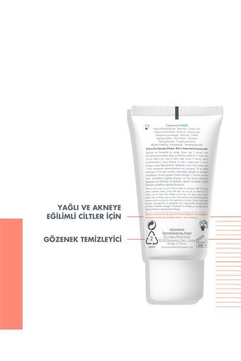 Avene Cleanance Krem Yüz Maskesi 50 ml
